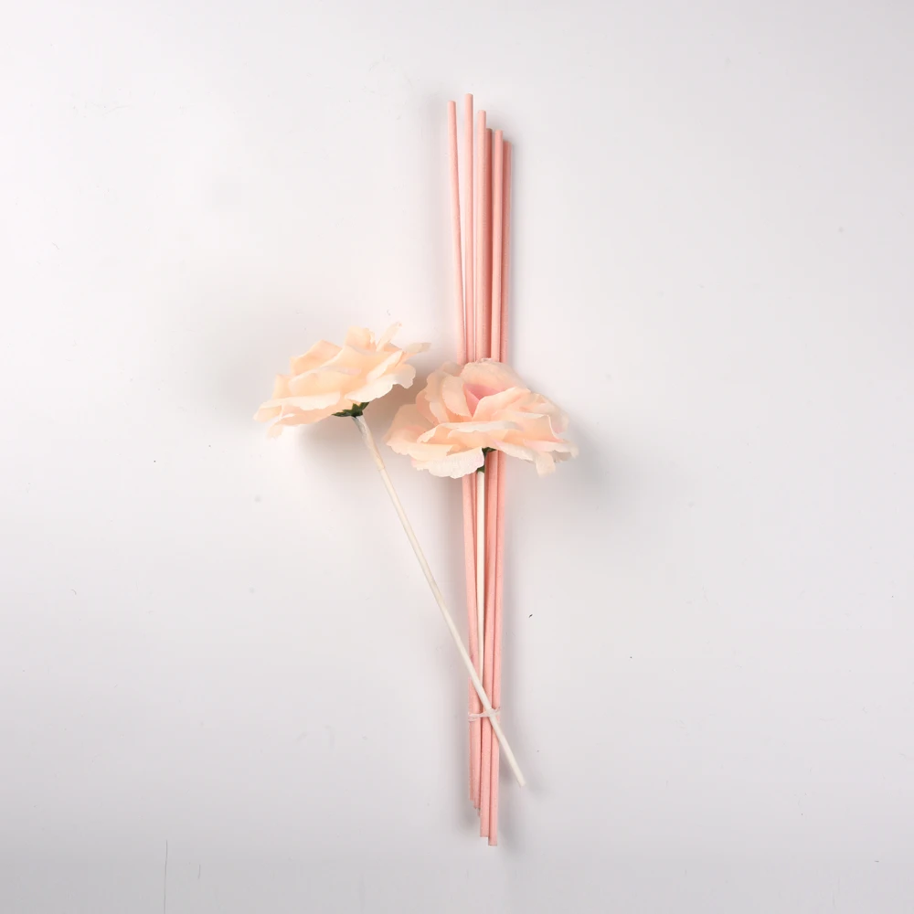 accept customize popular item new designs decorative flower for Reed Diffuser Decoration