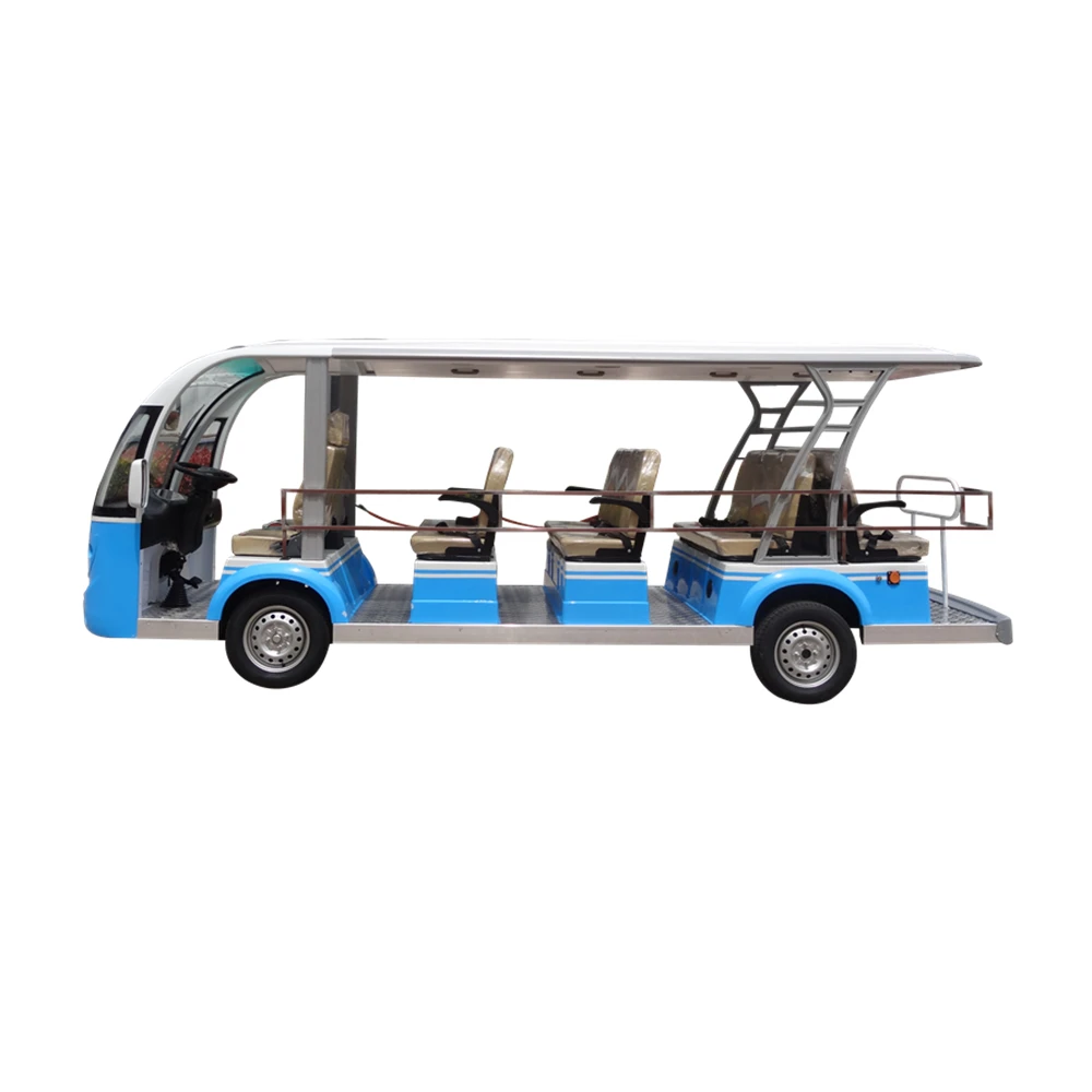 
Electric shuttle train personal carrier people mover 