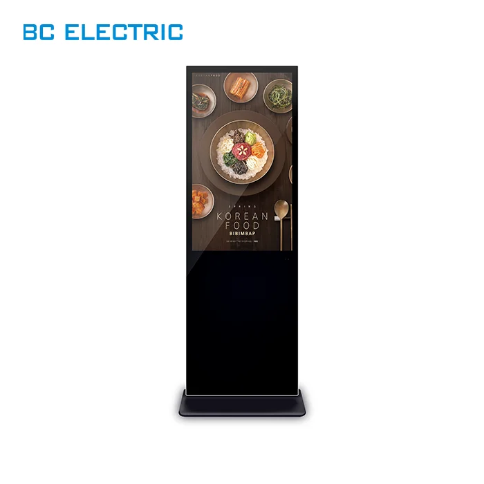 
49 inch BC2100 infrare touch Touch Screen Floor Standing 4K Lcd Advertising Screens Touch Screen Player Digital Signage Displays 