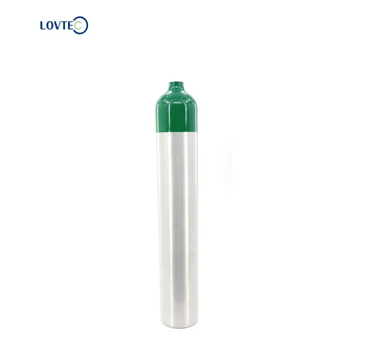 High quality hospital oxygen regulator cylinder steel aluminum medical gas tank cylinder for sale