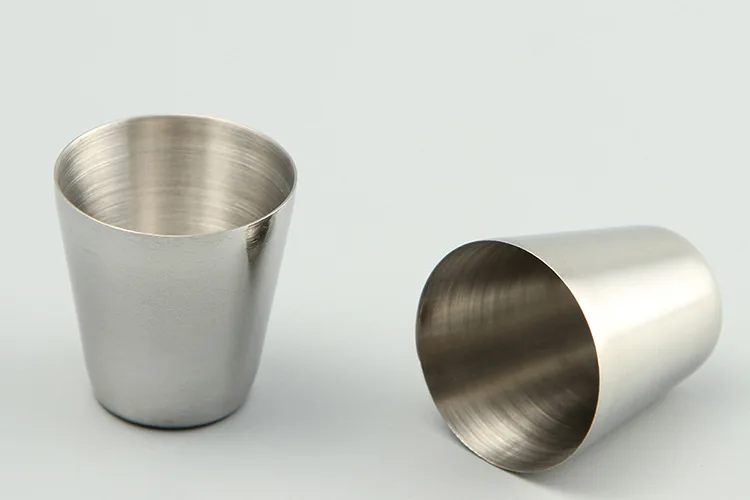 1oz stainless steel wine cup shot glass