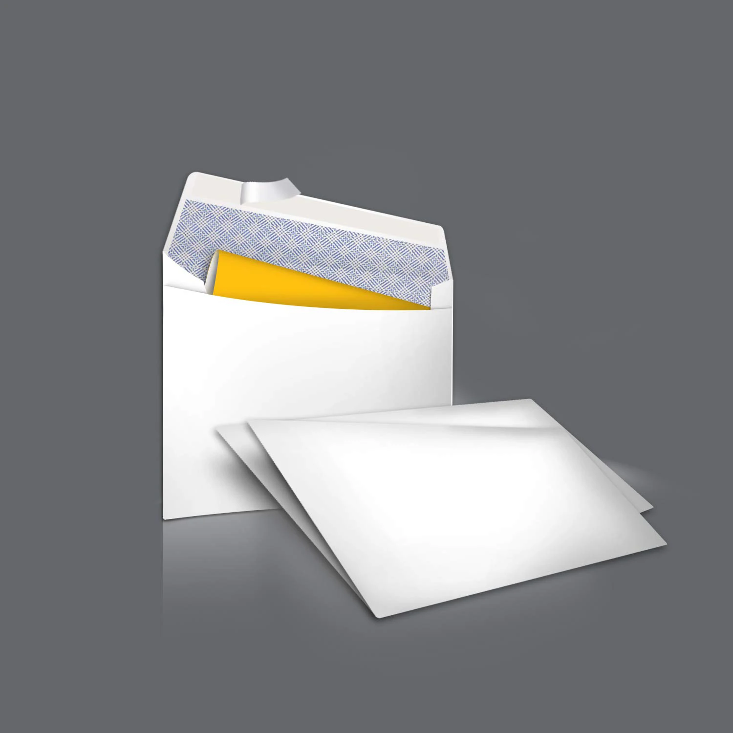 Wholesale customization Basics #6 3/4 Security-Tinted Envelopes with Peel and Seal Envelopes Letter