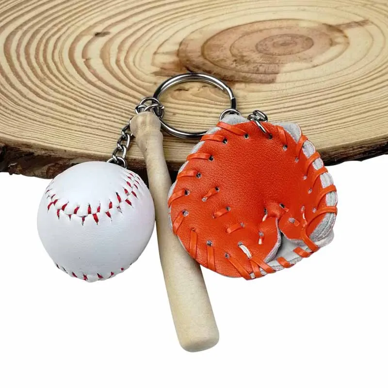 huisen hmade baseball keychain bag hanging fans small gifts sports souvenirs