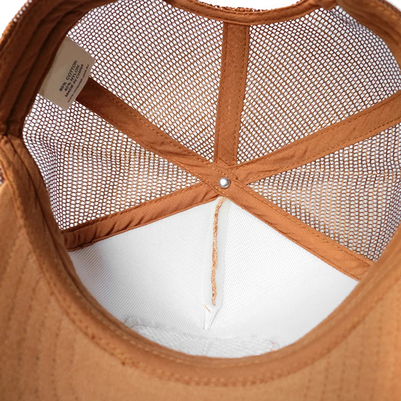 New Trends Vintage Adjustable Embroidered patches Gorras trucker cap hat For Men Cotton trucker cap