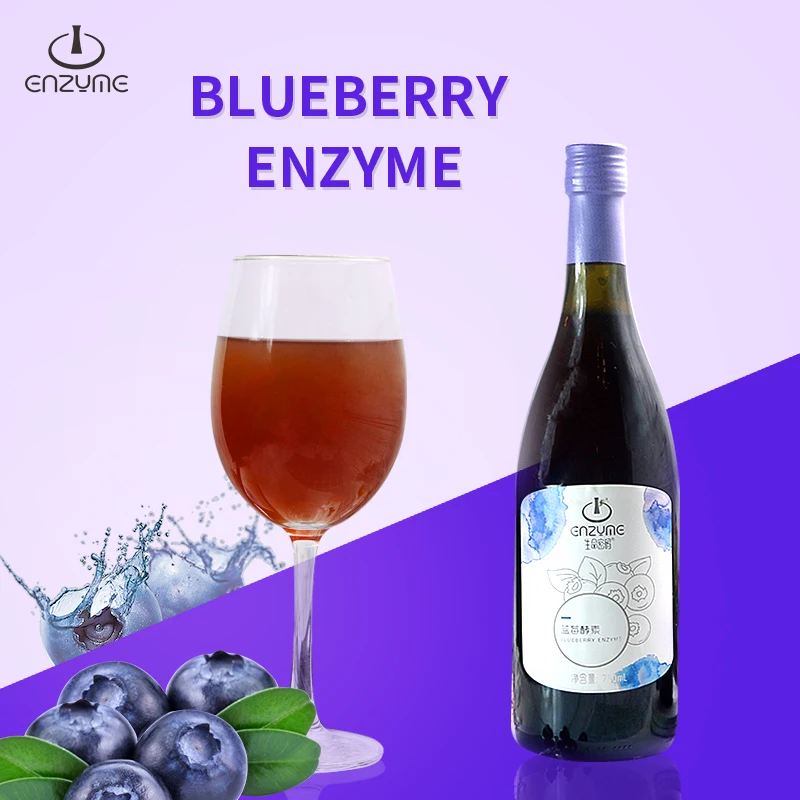 Doking Factory Best Selling High Quality Fresh Blueberry Enzyme Fruit Juice Drinks Powder Syrup Drink Natural Fruit Juice