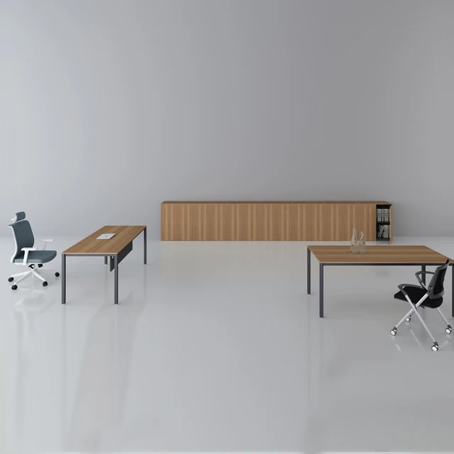 Cheap Price PC Desk Office Furniture Modern Desk in Straight Desktop