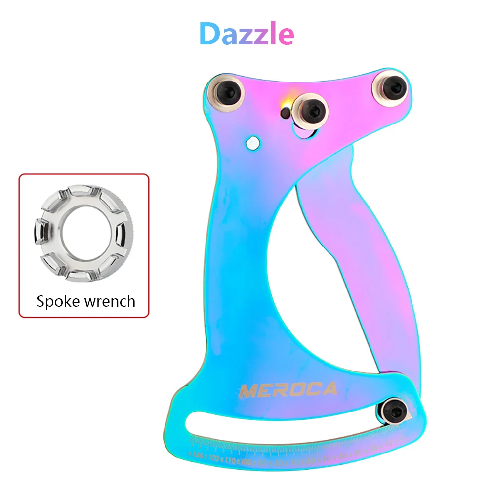 Red cycling products spoke tension bicycle spoke tension meter
