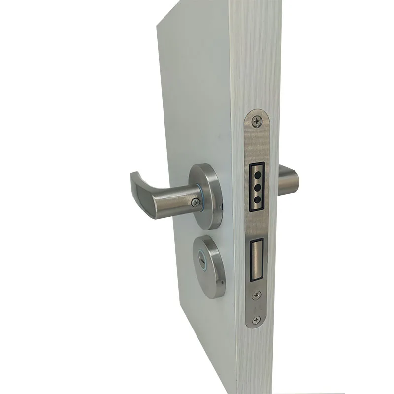 New model Separate body lock  Nickel Plating Mortise Lock Handle wooden door lock