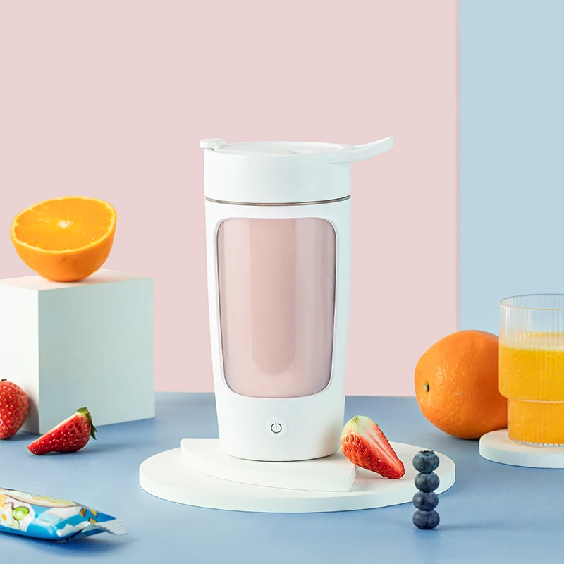 Automatic Mixing Cup 650ML Coffee Cup With Lid Electric Stirring Leak Proof and Portable Water Bottle USB Charging Mixing Mug