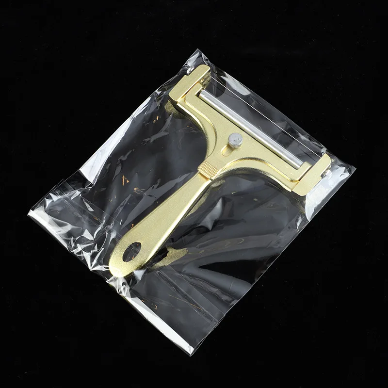 Wholesale Kitchen Gadget Hand Held Cheese Cutter Cheese Slicer With Adjustable Thickness-Wire Cheddar Cheese