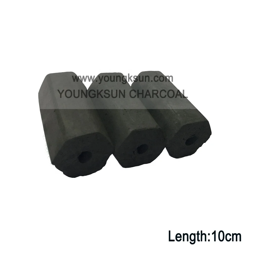 YKS Burning 4-5hours compressed hardwood  briquettes charcoal for BBQ