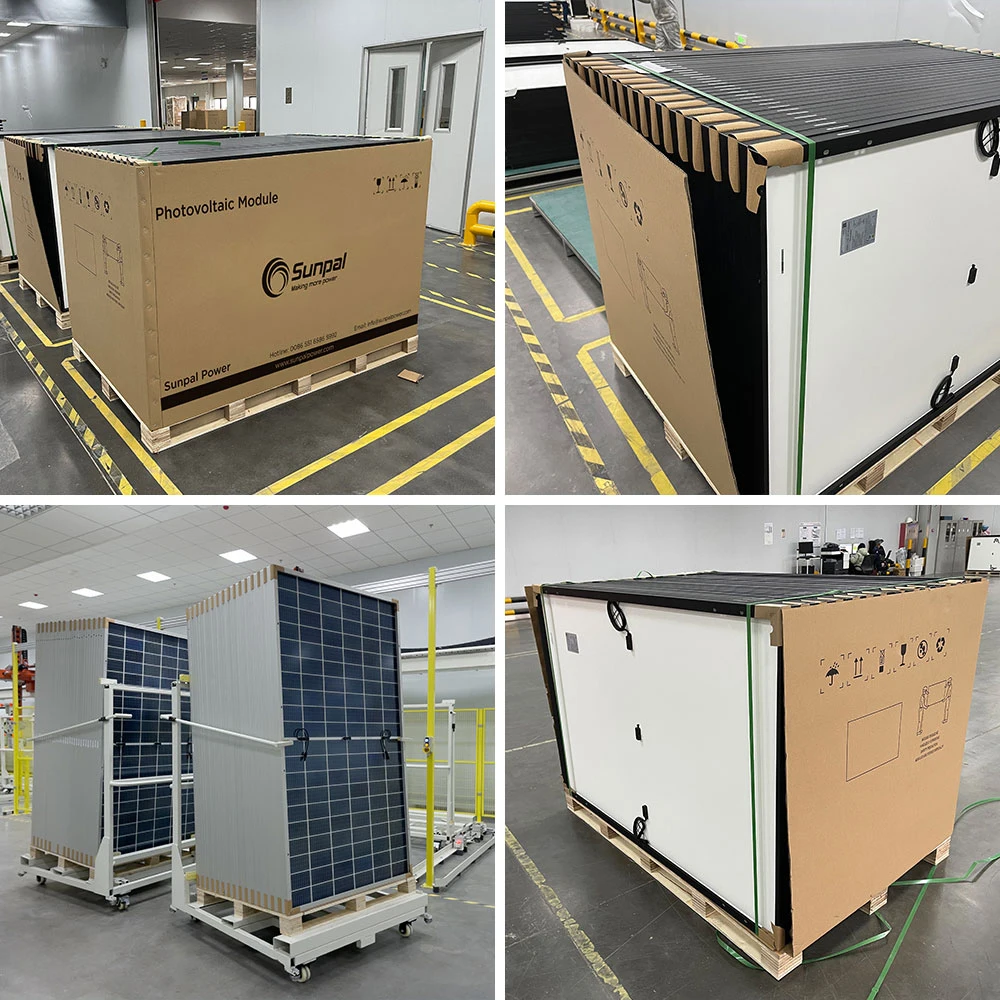 Sunpal Europe Stock HJT Solar Panel 410 430 435 440 445 450 W Solar Modules PV BiPV Solar Photovoltaic Panel