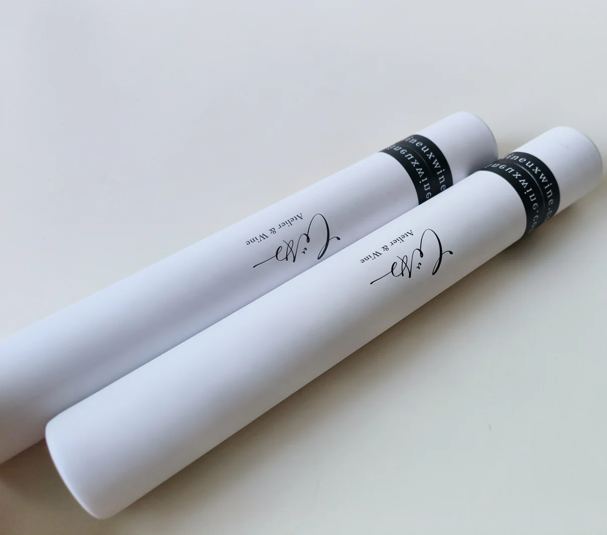 100% Eco-friendly  Incense Stick  kraft Cardboard Packaging long Thin cylinder paper  tube with custom print