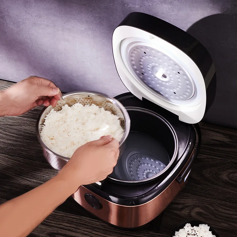 3L Gold Multipurpose Touch Screen Deluxe Stainless Steel Rice Cooker Electric Low Sugar Rice Cooker