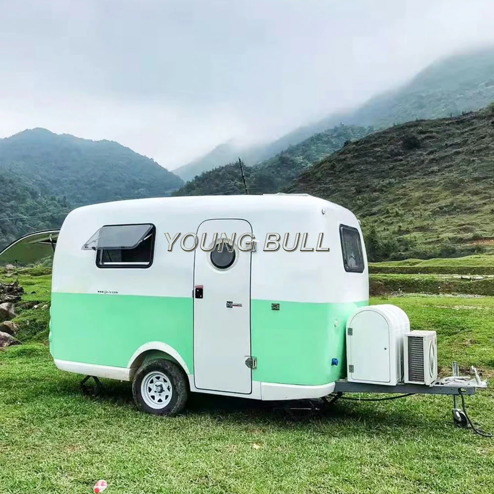 Youngbull Travel Trailer  With High Quality   AL-KO Chassis The Best  Price In China Best Sale