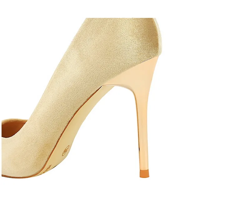 Plus Size 34-40 Solid Color Women Pump High Heels Single Shoes Female Summer Patent Leather Wedding Party Woman Dress Shoes