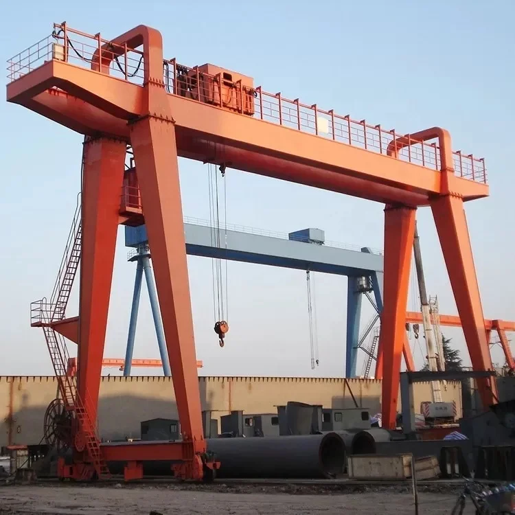 Кран козловой двойной балки 30 тонн для продажи балочный кран