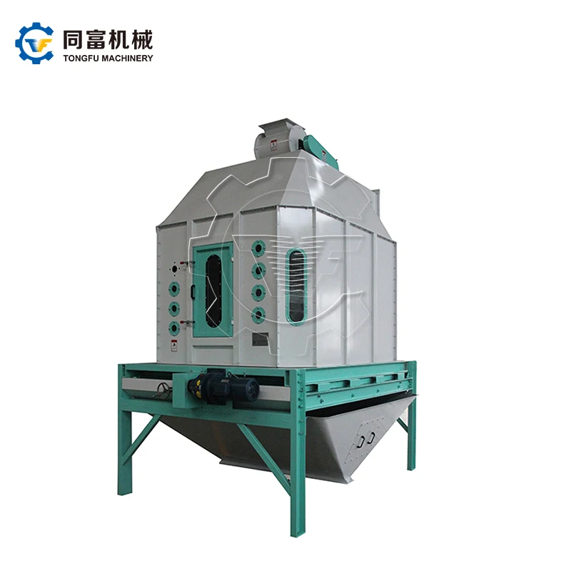 Energy Saving Biomass Counter-Flow Pellet Cooler