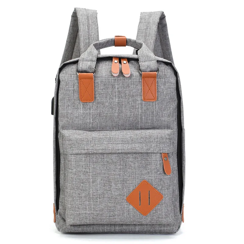 High Quality 3 Pcs Set Stationery Mochila Escolar Usb Travel Backpack Book For Teengner Student Casual School Bags