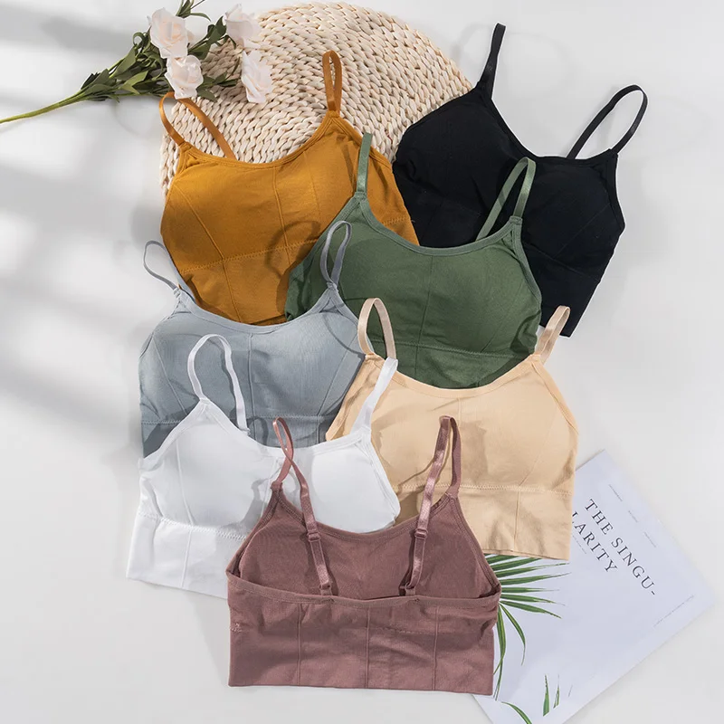 
Exquisite craftsmanship Fitness Crop Top Push Up yoga bra ultra-thin bralette no steel ring beauty back bra 