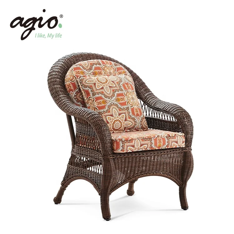 Outdoor Backyard Wicker Furniture Rattan Garden Set Table And