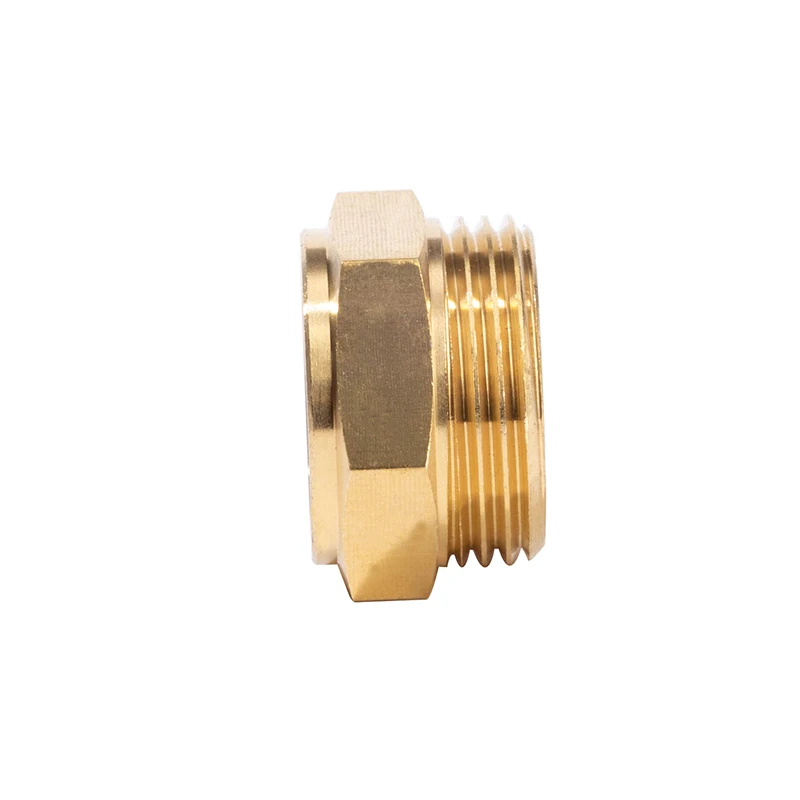 Custom Forged Brass Compression Joint For Production Of Copper Pipe Mamelon Reduction Male Female