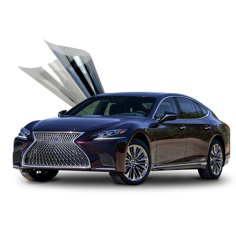 Популярная самоклеящаяся Тонировочная пленка для окон автомобиля ПЭТ 2ply 1,52x30 м