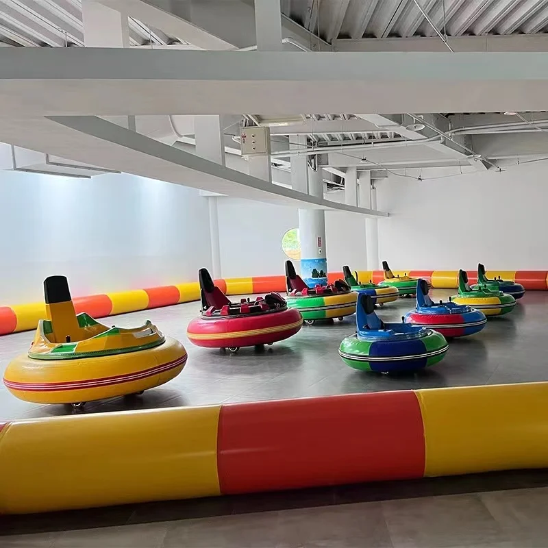 Amusement park rides electric battery operated inflatable ice bumper cars price for adults and children