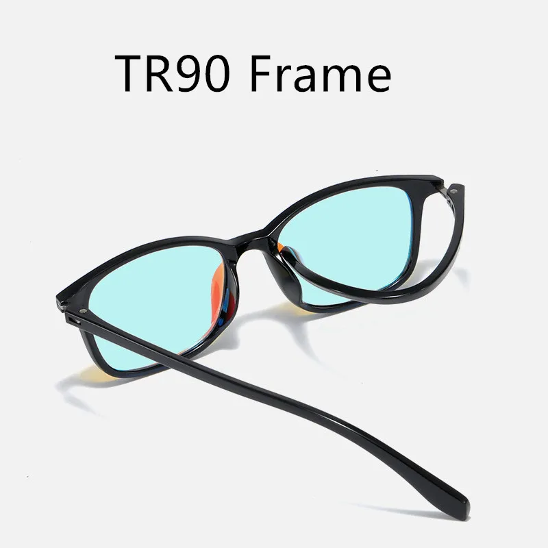 Wholesale Men Women Color Blind Glasses Red Green Color Blindness Corrective Glasses TR90 Frame Colorblind Sunglasses