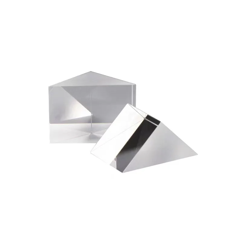 Wholesale 50*50mm Optical glass BK7 survey mirror 90 degree right angle prism