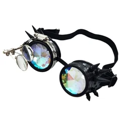 Очки для вечеринок в стиле стимпанк мужские и женские калейдоскоп карнавальные ретро-очки для косплея