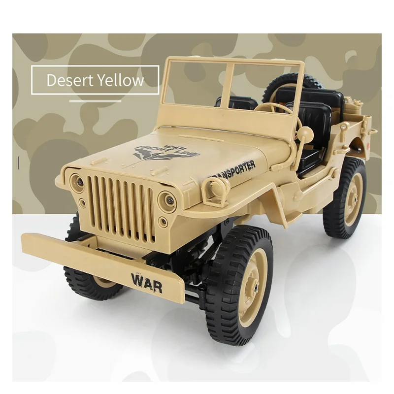 CY-D844  1:10 2.4G 4WD RC military jeeps truck