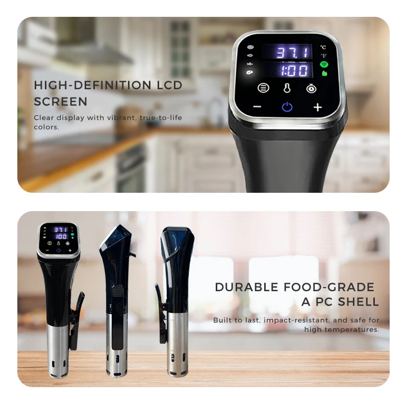 Kitchen Appliance Electric Sous Vide With Smart Control WIFI Version Vacuum Immersion Circulator Slow Cooker Machine