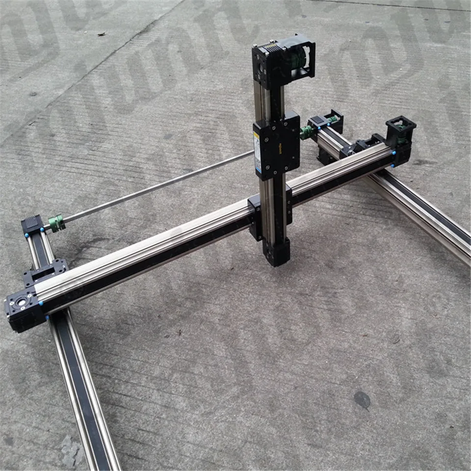 mjunit XZ axis synchronous belt linear module guide rail manipulator for lifting, displacement and reciprocating movement