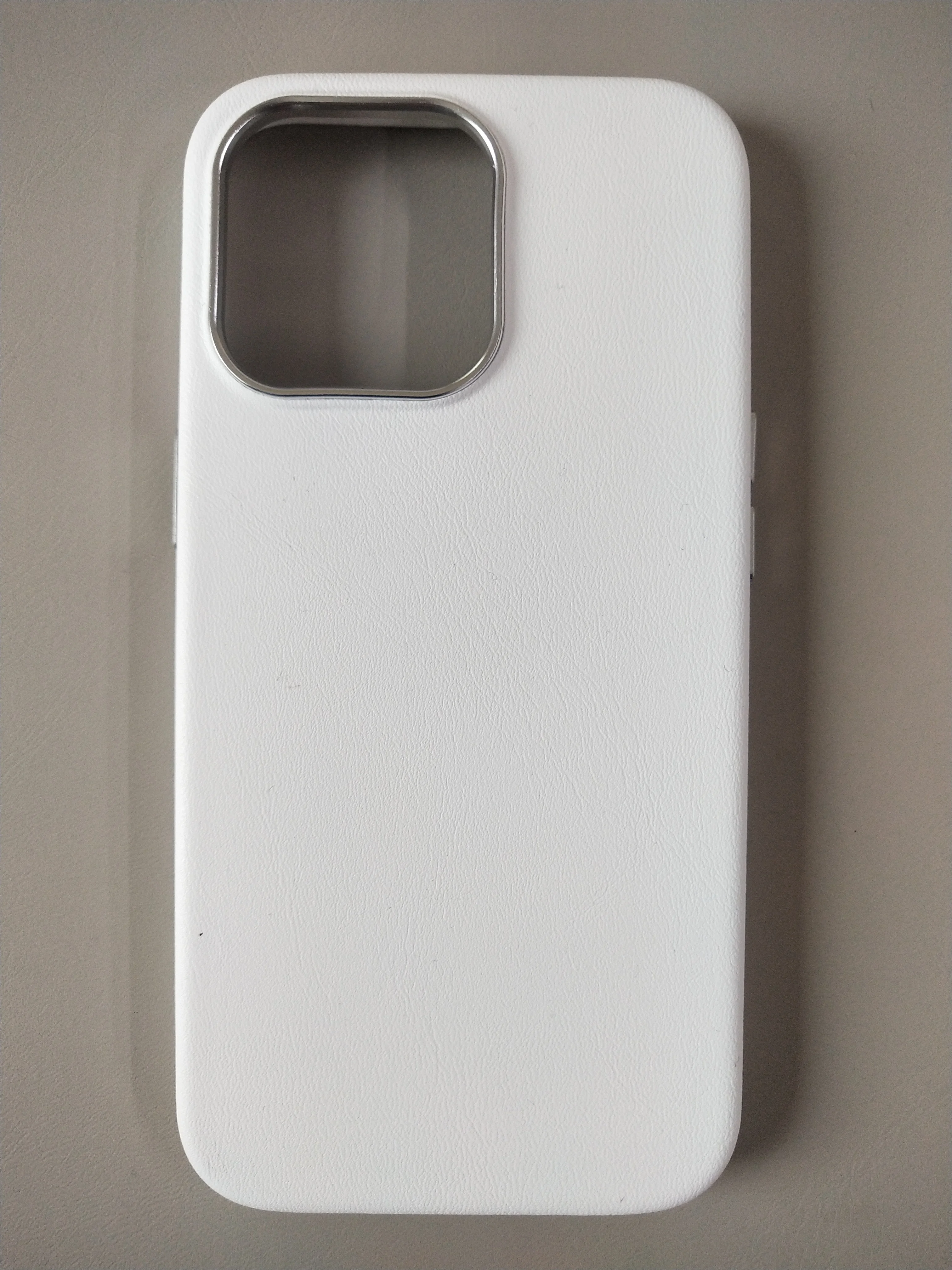 Skin friendly and Eco friendly leather silicone leather iPhone case for iPhone 12/13