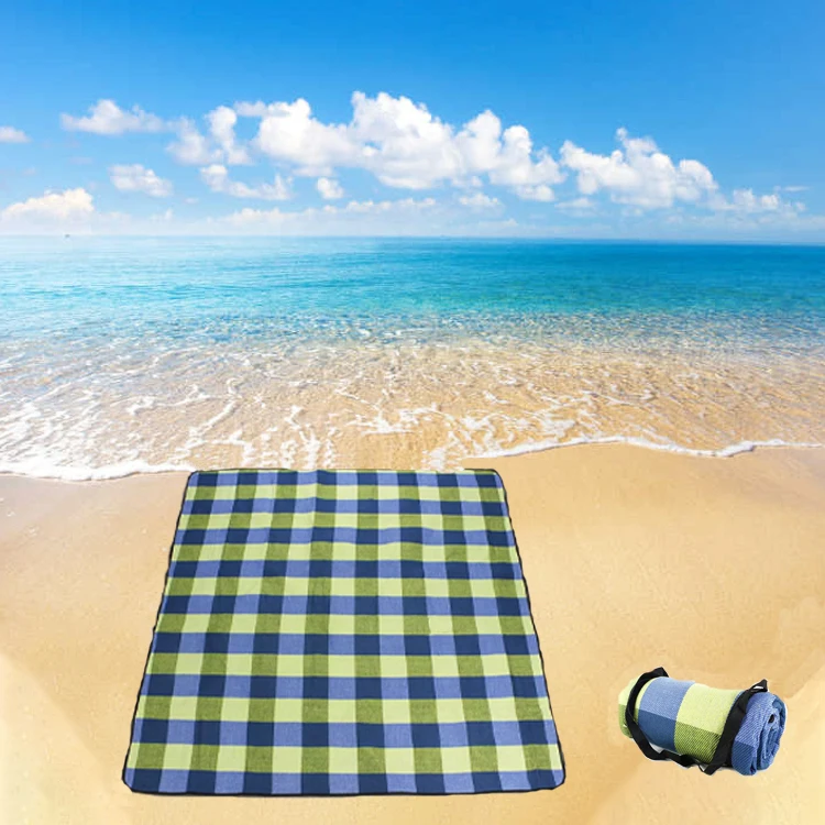 High Quality Foldable Pocket Picnic Comfortable Beach Outdoor Waterproof Beach Camping Picnic Mat
