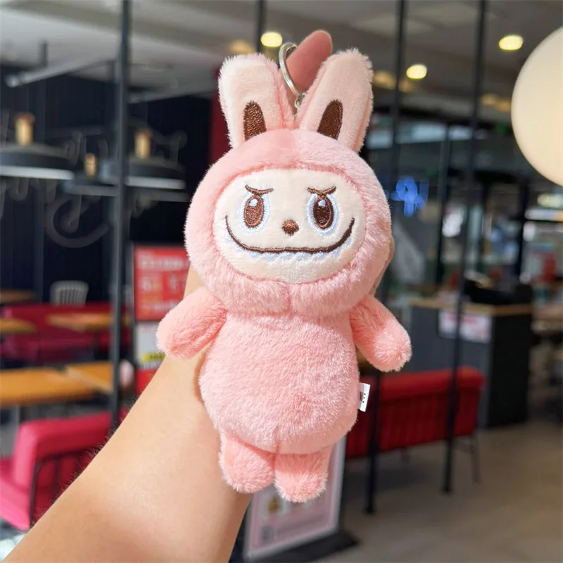 New hot Toy Labubu Plush Doll The Monsters Exciting Macaron Figure Toy Plushies Soft Toys for Kids Gift