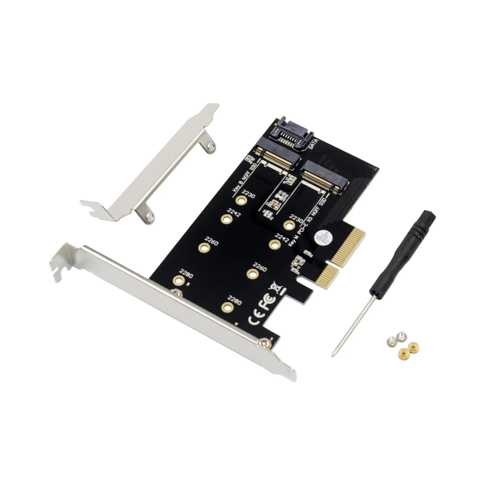 PCI Express SSD Adapter B Key M NGFF SATA M.2 PCIe