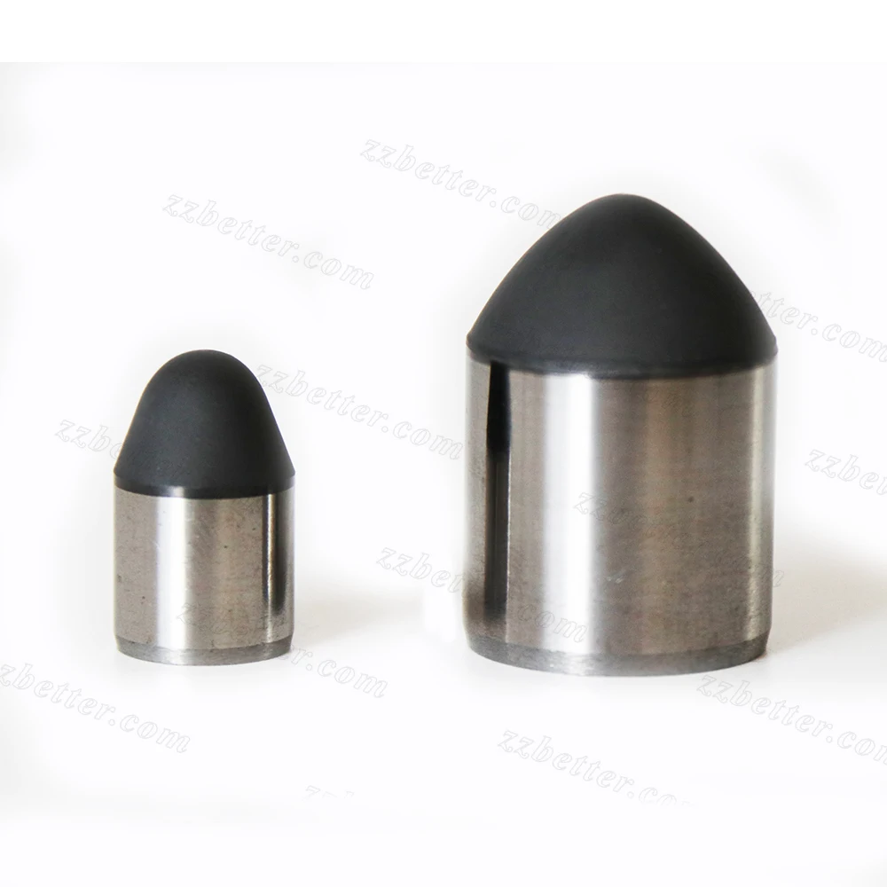 PDC cutters in shape of  dome button cylinder PDC button parabollic buttons 1308 pdc