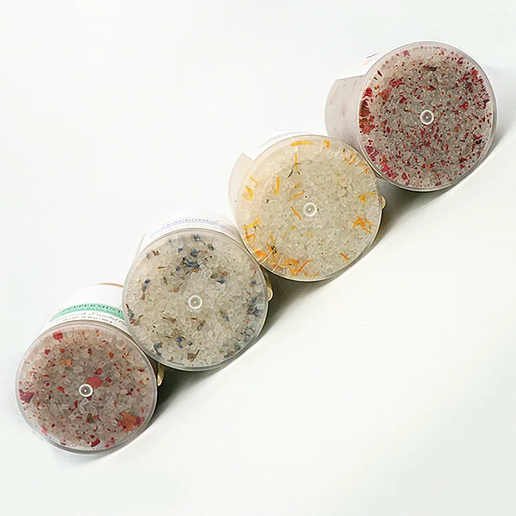 Private Label Aromatherapy Bath Salts For Soaking Relaxes Body Exfoliator Bath Salt