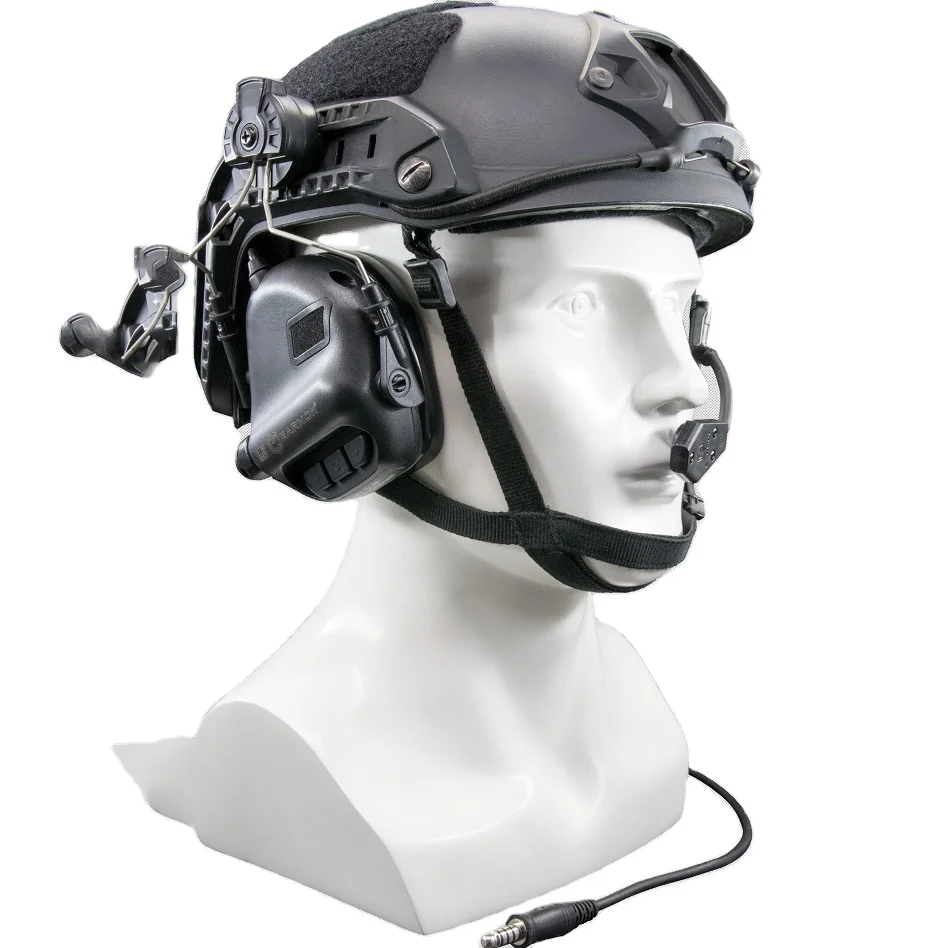 HBC Ear Protection Tactical Headphone Safety Soundproof Noise Reduction Earmuffs,Hearing Protection For Worker