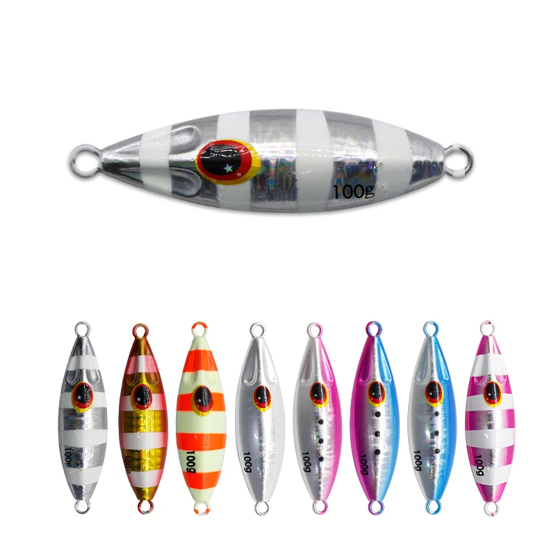 JY-04 30g 40g 60g 80g 100g 120g fishbait sea saltwater fishing Slow jigging bee lures jigs