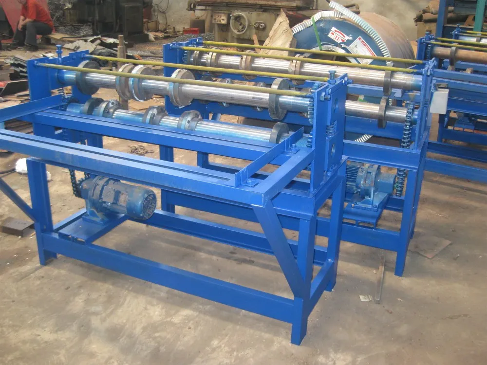 Zinc steel sheet coil slitting cutting machine cheap price electric plate iron slitting machine