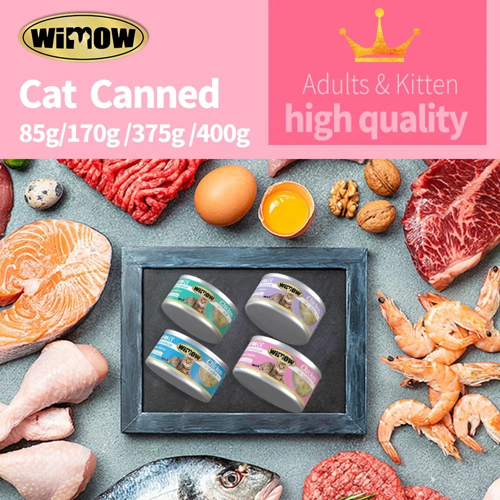 Delicate Quail Ostrich Salmon Raw Bone Meat Sauce Cat Wet Food Pouch Wholesale Pet Wet Food Cats