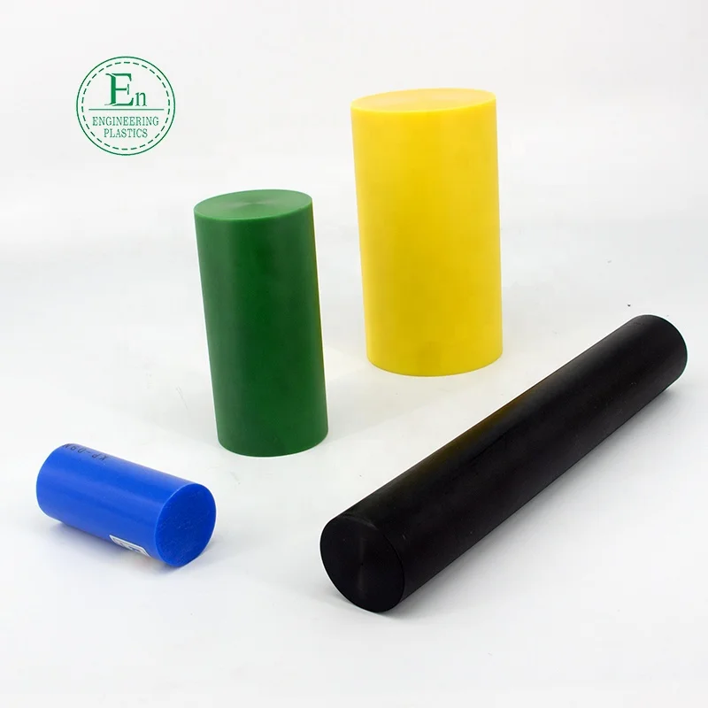 High quality Round Bar High Precision Customized Polyamide 66 Nylon Rod 5mm-400mm Moulding 3-400mm Mc Nylon PA6 Rod