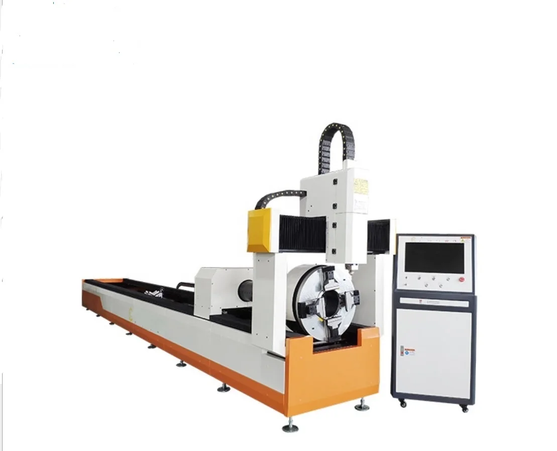 CNC fiber laser pipe tube cutting machine industrial iron/mild steel/stainless pipe cutter