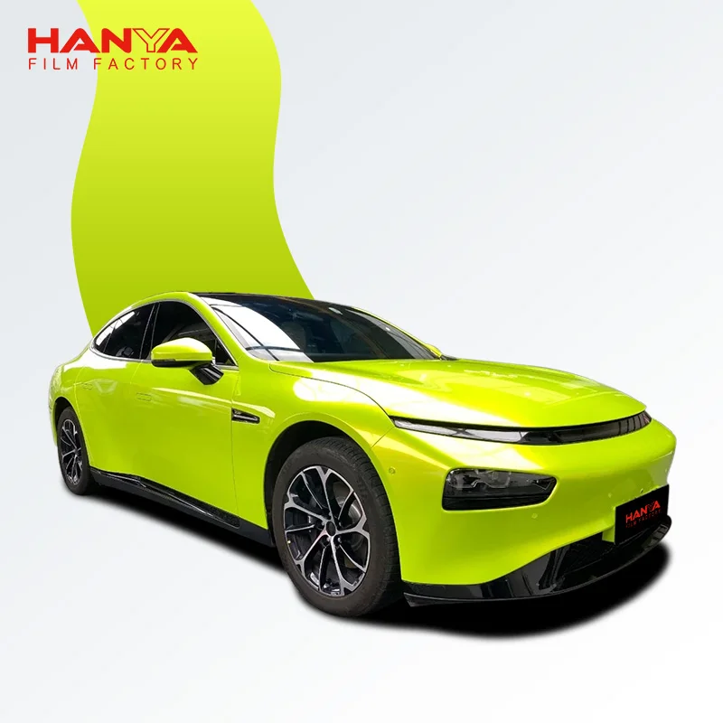 PET Pearlescent Vinyl car wrapping  glossy vinyl Film