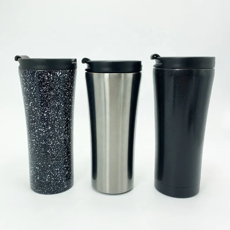 BPA free custom logo 17oz double wall stainless steel vacuum insulated coffee mug tumbler