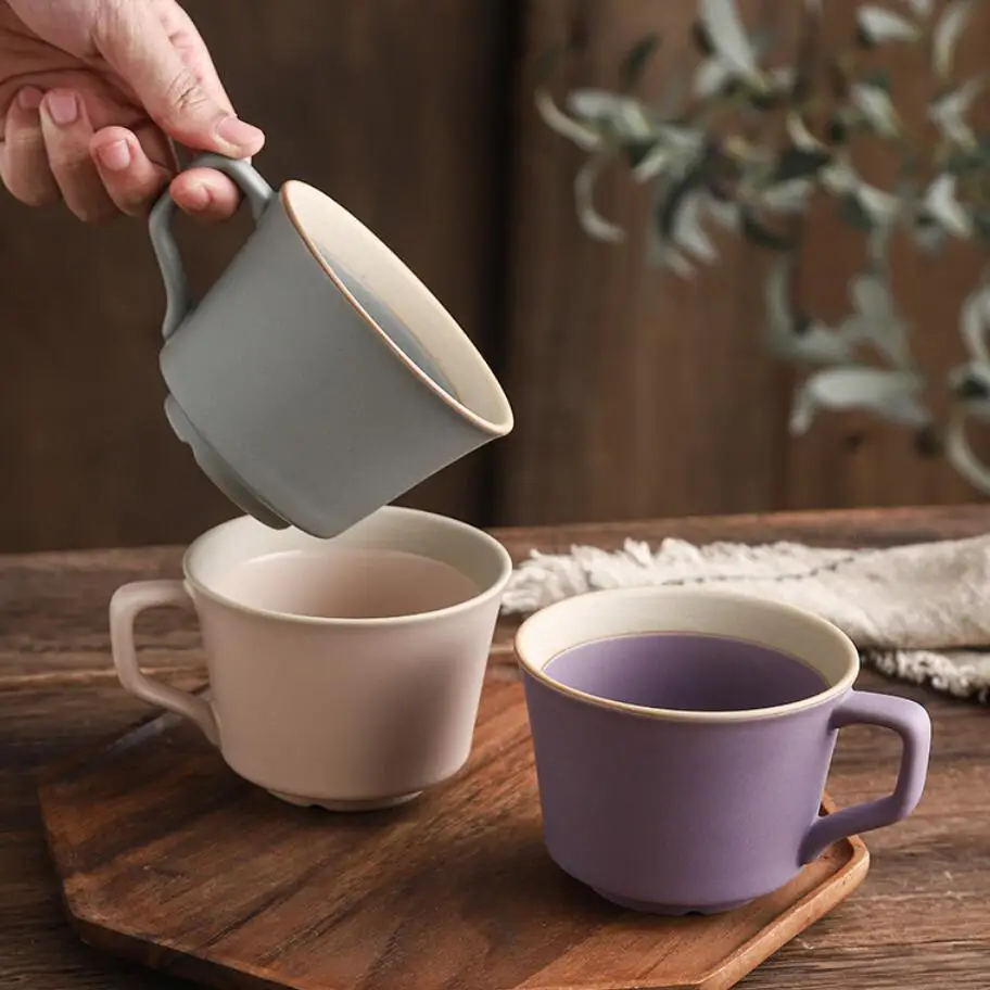Hot Products Nordic Style Ceramic Home Breakfast Creative Stoneware Coffee Cup Water Mug Milk Cup