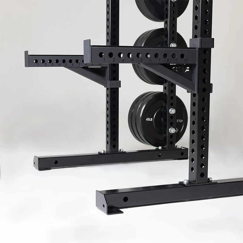 Rouser Fitness Half Power Rack Builder Gym Equipment Half rack squat power home Multi Gym Functional  barbell rack